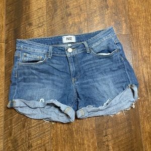 PAIGE jimmy Jimmy Jean Shorts